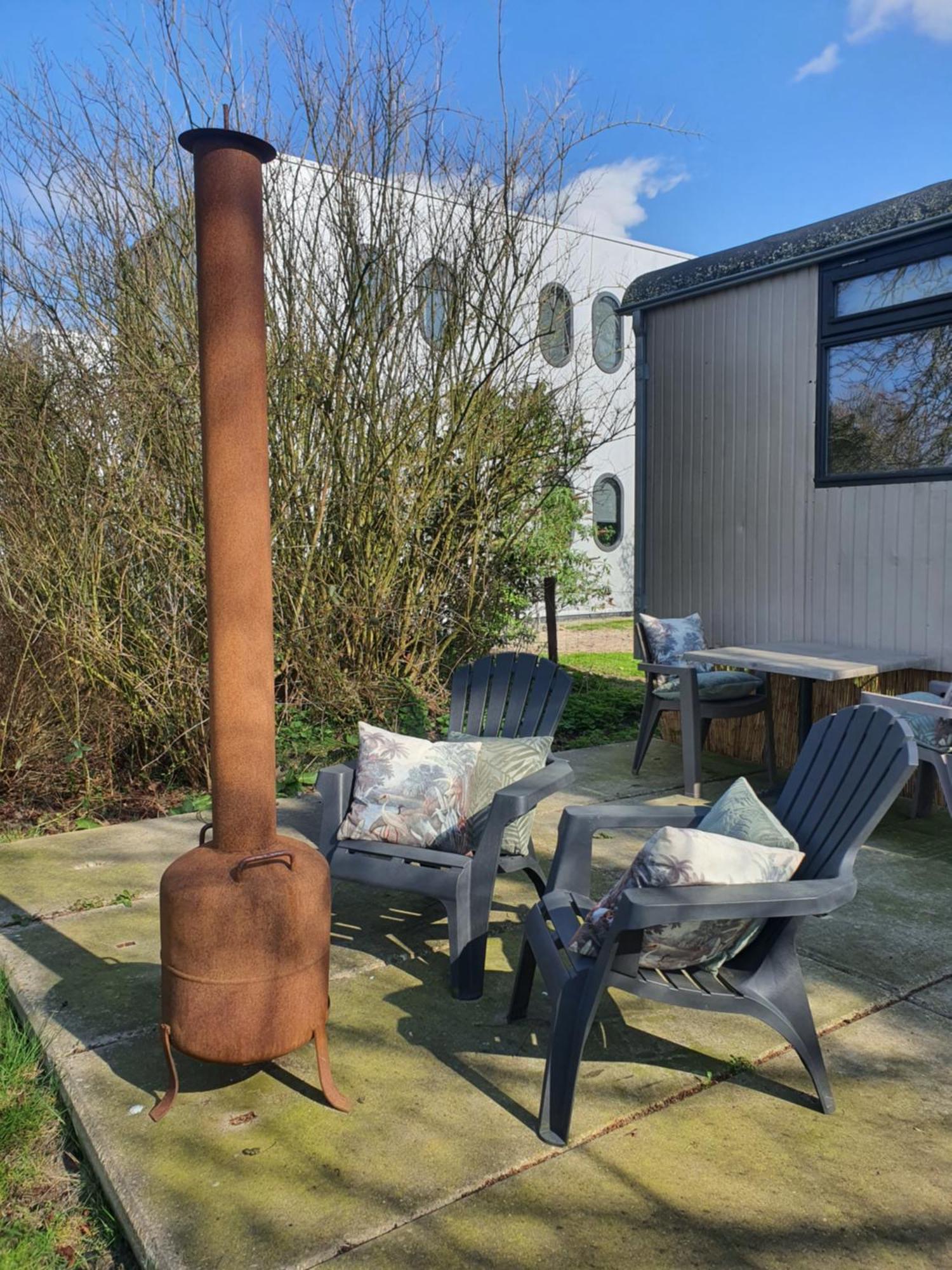 Pipowagen Het Sleephuis Rohel Buitenkant foto